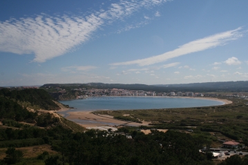 The bay of Sao Martinho do Porto