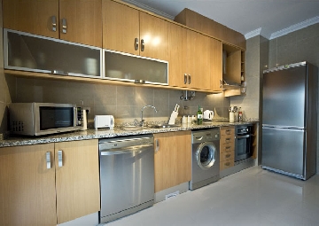 Well equipped kitchen